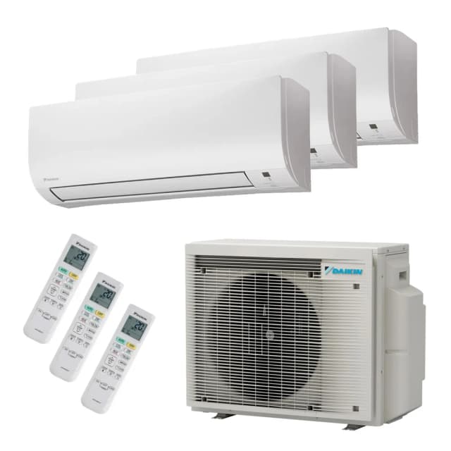Daikin Comfora triple 2* 2.5kW + 3.5kW