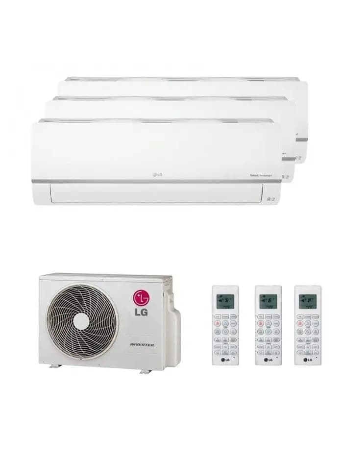 LG Dualcool triple 2.5kW + 2* 3.5kW