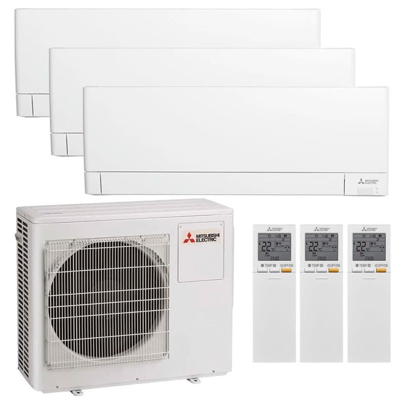 Mitsubishi Electric Compact Triple 2* 2.5kW + 3.5kW