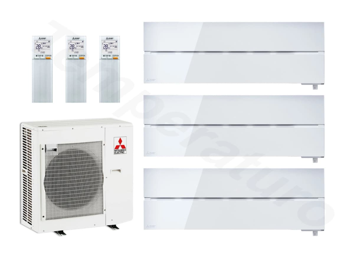 Mitsubishi Electric Premium Silver Triple 3* 2.5kW