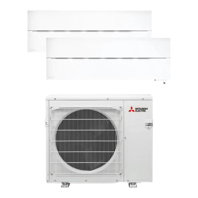 Mitsubishi Electric Premium natural white Multi 3.5kw + 5kW