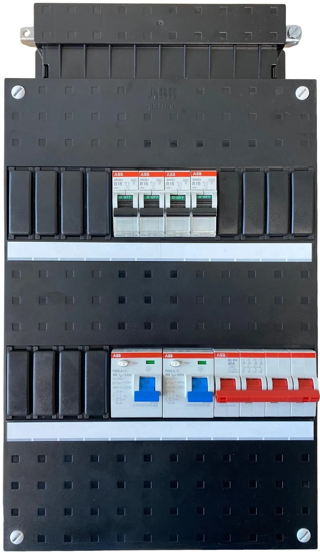 ABB Groepenkast 4 Groepen 3-Fase