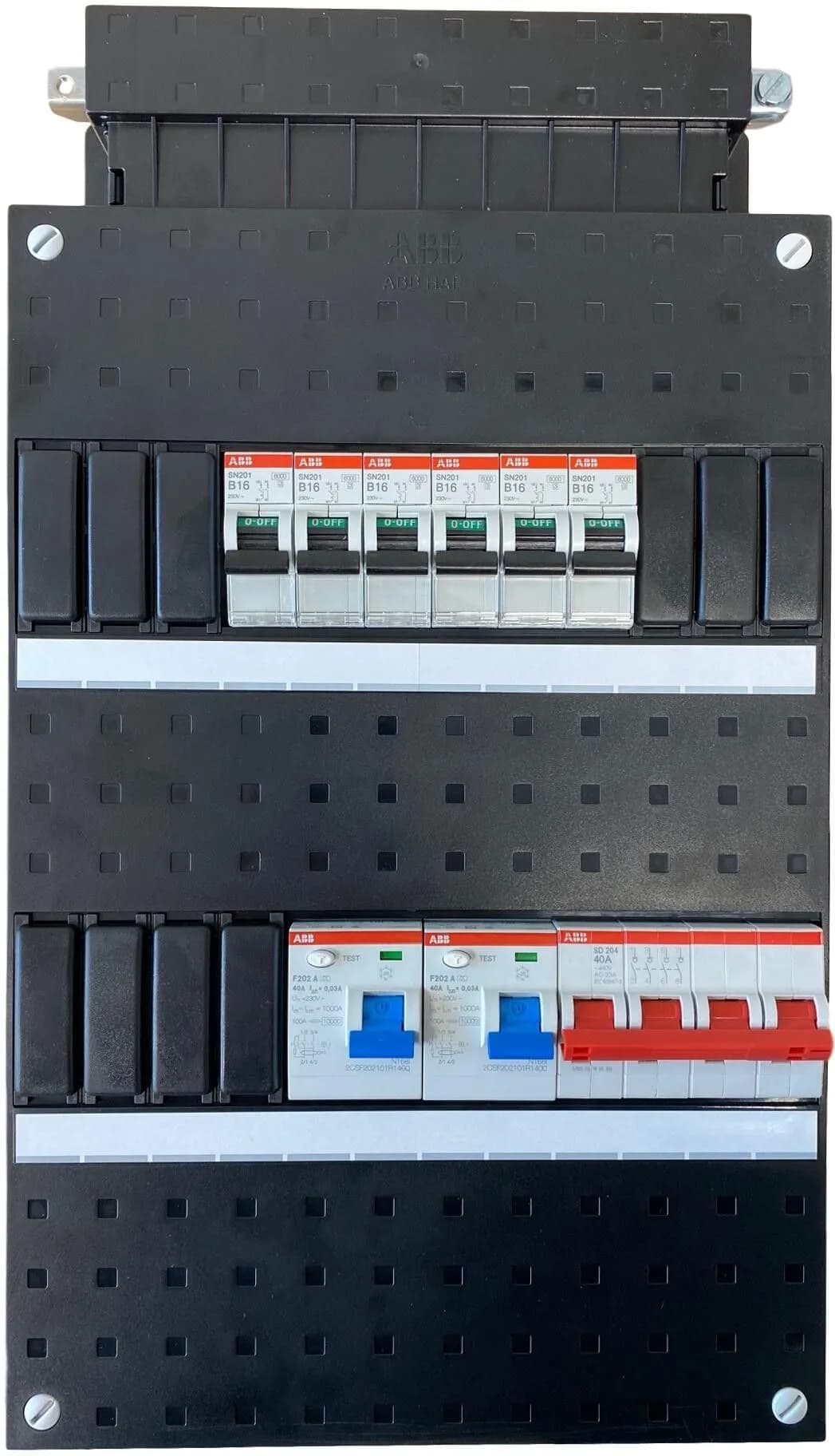 ABB Groepenkast 6 Groepen 3-Fase
