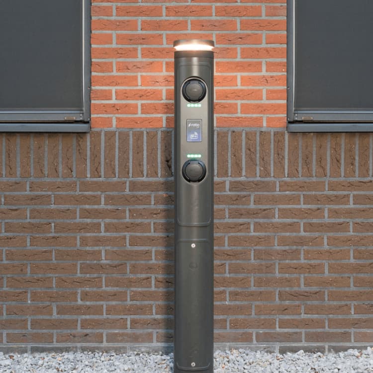Slimme laadpaal installatie zakelijk
