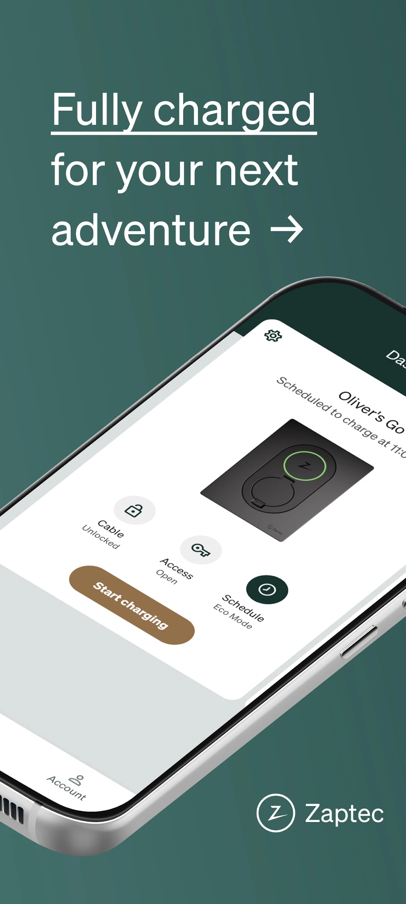 Smart control app screenshot 1