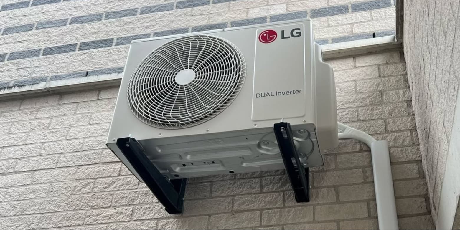 Airco buitenunit: op de grond of aan de muur?